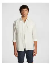 [yd.] Soraya Overshirt in White