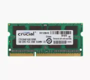 Crucial 4GB PC3L-12800 DDR3L 1600Mhz SODIMM RAM Memory Laptop 1.35V PC12800 CL11