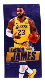 Licensed Lebron James NBA Luxurious 100% Cotton Beach Towel - NWT