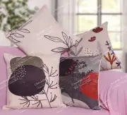 Multicolor in Digital Printed Cotton Cushion Cover Set 4 By Indian Hand Woven