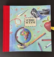 NEW! Vintage 1998 SCHOOL DAYS Records & Memories Hardcover PHOTO FRAME Book!