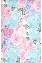 GAIREG Roses Hydrangeas White Drying Dish Towel, 28x18 Absorbent Dish Towel Cute