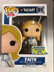 FUNKO POP! ASIA VALIANT 01 FAITH CONVENTION EXCLUSIVE 2016