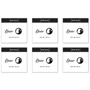 6x Elixir #13018 Electric Guitar Musical Instrument Steel 0.018 Single String