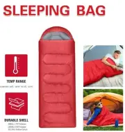 Sleeping Bag Single Double Bags Outdoor Camping Hiking Tent Thermal Winter Bags