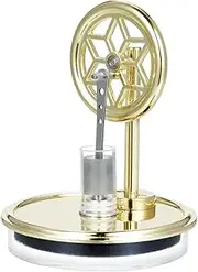 Oimzzr Low Temperature Stirling Engine Assemb Educational Steam Heat Model for Classroom Teaching Experiment Alloy Parts Efficient and Quiet Physics and Science Enthusiasts Teacher Adults
