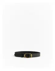 [Trenery] Hart Belt in Black