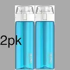 Thermos Smart Lid Connected Hydration Bottles 2PK FitBit USB App BT Blue 24oz