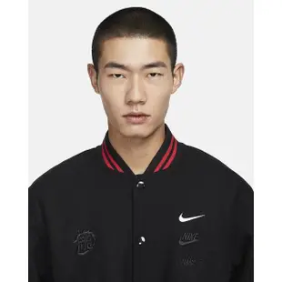 【NIKE 耐吉】棒球外套 CNY 龍年限定款 休閒 AS M NSW CNY VARSITY JKT GCEL 男款 黑(FZ6372010)