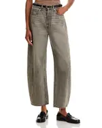 Veronica Beard Ryder High Rise Barrel Jeans in Volcanic Dust
