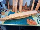 3D Printed 1/350 British Navy HMS Furious Aircraft Carrier Unpainted Model Kit