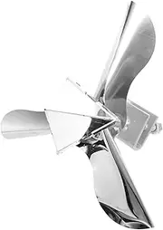 Kisangel Reflective Stainless Steel Bird Deterrent Windmill Outdoor Pinwheel Scare Device for Gardens Lawns Orchards Durable Bird Tool