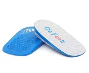 Height Increase Insoles, Heel Cushion Inserts, Heel Lift Inserts 1" Height Blue