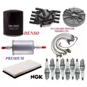Tune Up Kit Filters Cap Wire Plugs For CHEVRVOLET EXPRESS 1500 V8 5.0L 1996-2000