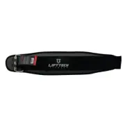 Lifttech Fitness Gym Back Support Weightlifting L12.7cm Foam Waist Black Belt