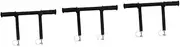Amosfun Pcs Adjustable Stroller Handlebar Extension for Carriage Steel Armrest Bracket Pushchair Accessory