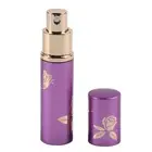 Perfume Bottle Aluminum Atomizer Empty Cosmetic Spray Bottle 10ml (Purple)