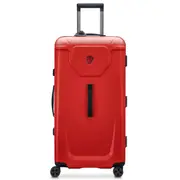 Delsey Peugeot 80 cm 4-Wheel Trunk Suitcase - Red