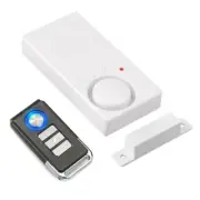 Wireless Magnetic Sensor Door Window Burglar Alarm with Remote Control Home Shop