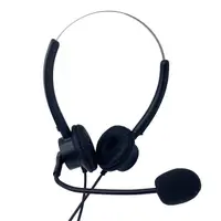 在飛比找PChome24h購物優惠-【中晉網路】頭戴式耳機麥克風 電話耳麥 辦公室電話耳機 商務