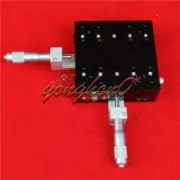 XY-Axis LY125-CM Stage Manual Slide Table Trimming platform 125*125mm 46mm