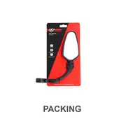 QBP Mirror - Hl08 Mirror E Bike 116M ( Dia) X 65mm (H) - Left Hand Side