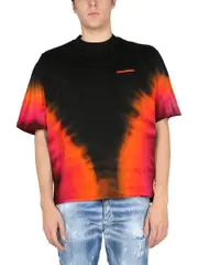 [Dsquared2] Dsquared2-T-Shirt "D2 Flame"-Uomo S