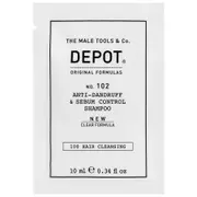 Depot number 102 Anti-dandruff Shampoo 10ml