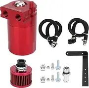 Oil Catch Can, Air Oil Separator, Compatible with Ford Raptor Expedition, Engine Oil Catch Can System (Red)