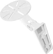 Uonlytech Ring Camera Mount No Drill Wall Bracket Adhesive Mount White Indoor/Outdoor Easy Install