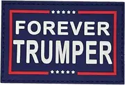 Forever Trumper PVC Patch 3x2 inches Hook and Loop