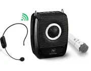 W WINBRIDGE S92 Pro Portable Speaker System 25W Bluetooth w/ Wireless Microphone