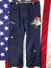 The North Face Gore-Tex Steep Series Snowboard Ski Pants Blue Large/Reg NWT
