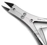 TOETECH® Toenail Nippers, Clippers, Compound Action, Heavy duty Toenail Cutter for Thick Nails, Pedicure, Manicure, Podiatrist, Straight Cut, Ingrown Nails Cutter, Stainless Steel, Premium Quality