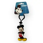 Disney MICKEY & FRIENDS Keychain Rubber NEW