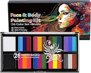 Face Paints, Professional Face Paint, Face Painting Kit, Fancy Dress Face Paints, Painting Kit Face Paint Makeup Safe Water Based Face Paint Washable Body Paint For Kids Children's Day Adults Cosplay