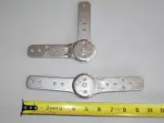Furniture Hardware 180°- 90° auto return angle locking sofa hinge (Pair)