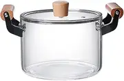 Soup Pot Glass Cooker Kitchen Electric Stove Special Soup Pot Double Ear Heating Stew Pot