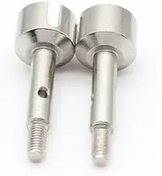 Metal Rear Wheel Axle Cup Seat Replacement RC Parts for WLtoys 124008 124010 1/12 4WD RC Car