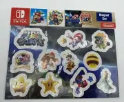 Nintendo Switch Super Mario 3D All Stars Magnet Set of 21