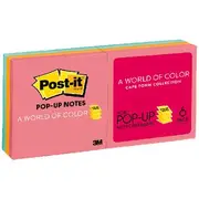 Post-it Pop-up Notes 76 x 76mm Capetown 6 Pack