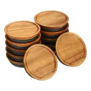 Wide Mouth Mason Jar Lids Wooden Storage Canning Jar Lids Ball Jars Wooden Li...