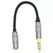 HIFI 4.4MM Balanced Headphone Adapter Audio Cable 4.4 XLR 4 Pin Male to6467