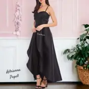 Adrianna Papell Walk Through Mikado Jumpsuit NWT
