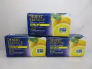 DESERT ESSENCE ITALIAN LEMON SOAP BAR 5 OZ NWOB LOT OF 3
