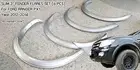 3" 18G Highlight Silver Slim Fender Flares for Ford Ranger PX1 2012-2014 XLT XLS