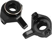 INJORA Brass Front Steering Knuckles Black RC Counterweights for 1/24 RC Crawler Axial SCX24 AXI90081 Upgrades Parts