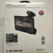 Scosche Full HD Two Way Dash Camera **New in box and still sealed**