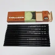 Vintage Colleen Pencil 7300 4B Drawing pencils 1 Dozen - Made in Japan JIS