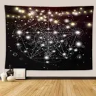 Shining Five-pointed Star 3D Wall Hang Cloth Tapestry Fabric Decorations Decor